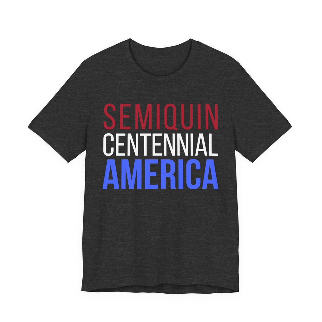 Semiquincentennial America Tee — Patriotic Red White Blue Graphic T-Shirt